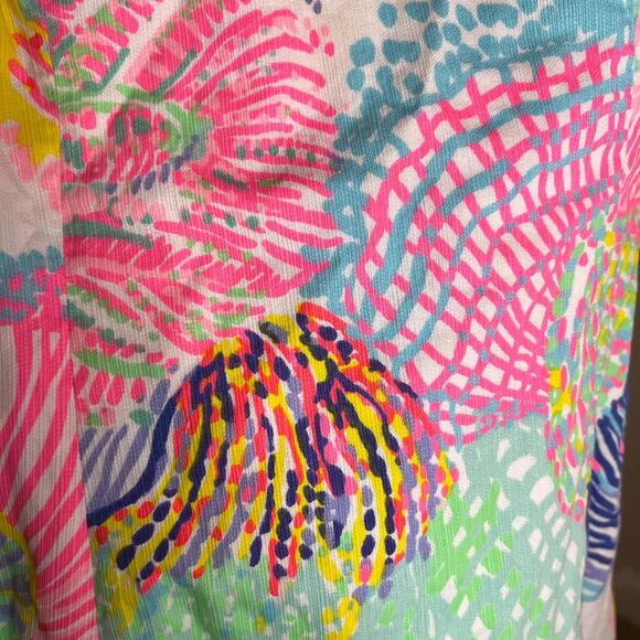 Lilly Pulitzer Women's Mila Shift Dress in print Roar of the Seas - Picture 5 of 5